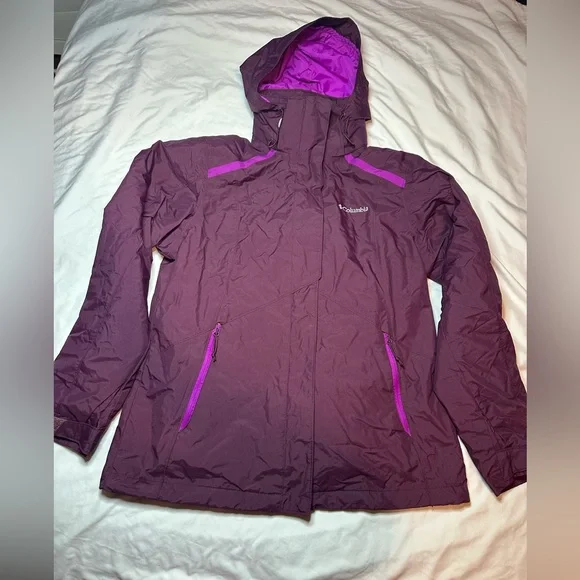 Columbia Women's Dark Purple Ski Jacket - Picture 3 of 8